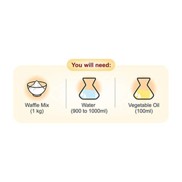 Belgian Waffle Mix (1kg) - Image 3
