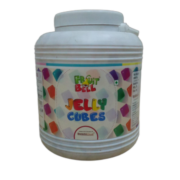 Fruit Bell Jelly Cubes (1-kg)