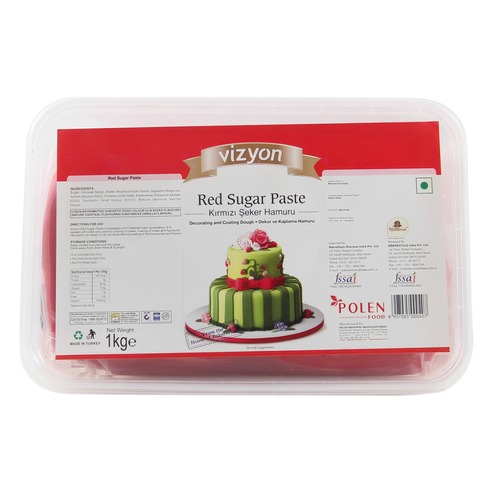 Vizyon Sugar paste (1-kg)