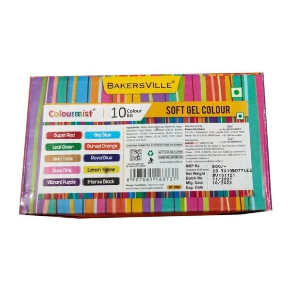 Colourmist Soft gel Colour kit - Image 3