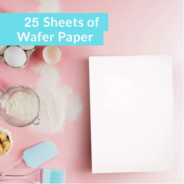 cake Image Edible Wafer sheets(25 Sheets) - Image 2