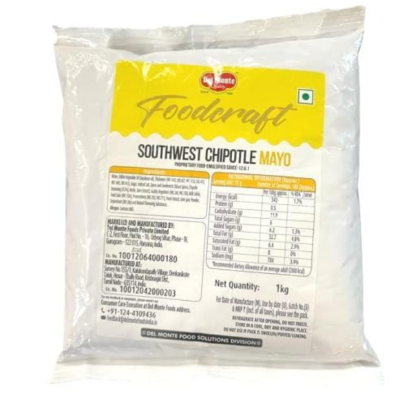 Food Craft  South-West Chipotle Mayonnaise (1-kg)