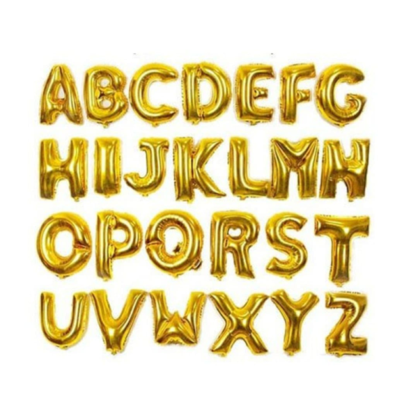 A-Z Foil Baloons