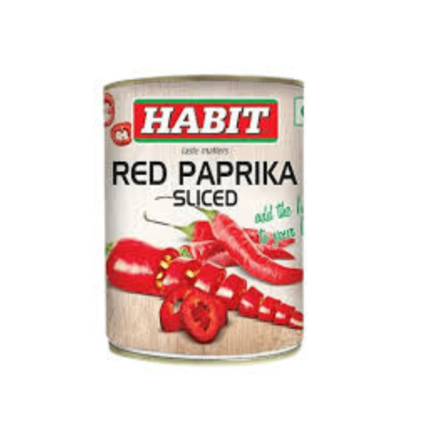 Habit Sliced Red Paprika (850-gm)