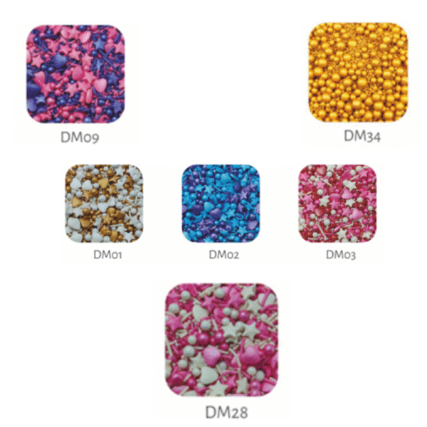 Tasty Craft Mixed Sprinklers (100-gm)