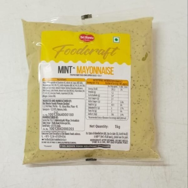 Food Craft Mint  Mayonnaise(1-kg)