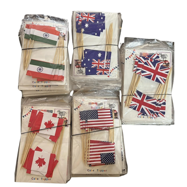 Countries Paper Flags