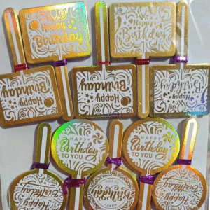 Cake Paper Tag Packet